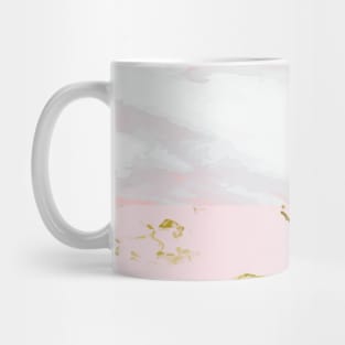 rose gold marble pattern Mug